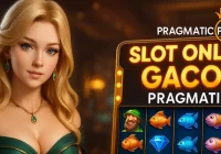 Ilustrasi 3D slot online gacor dari Pragmatic Play dengan tampilan mesin slot modern, efek maxwin, dan atmosfer kasino digital futuristik.
